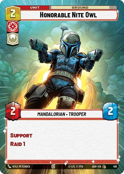 Honorable Nite Owl (Hyperspace) - Ashes of the Empire Star Wars spoiler