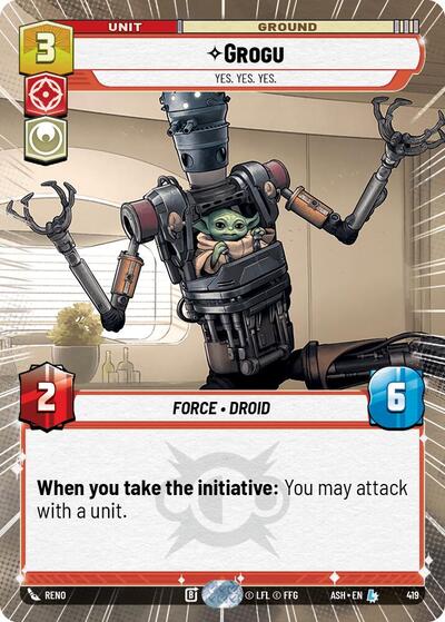 Grogu - Yes. Yes. Yes. (Hyperspace) - Ashes of the Empire Star Wars spoiler