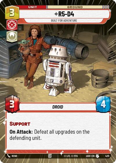 R5-D4 - Built for Adventure (Hyperspace) - Ashes of the Empire Star Wars spoiler