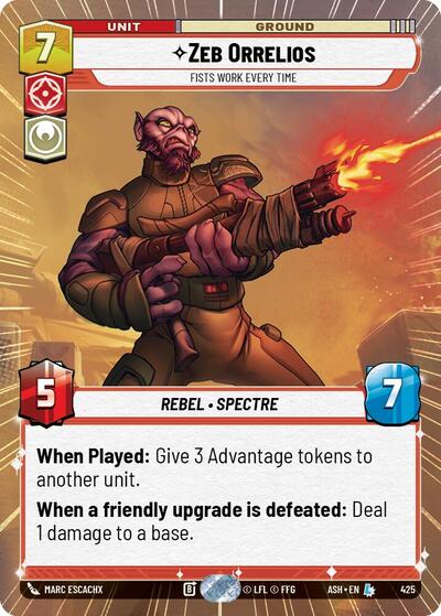 Zeb Orrelios - Fists Work Every Time (Hyperspace) - Ashes of the Empire Star Wars spoiler