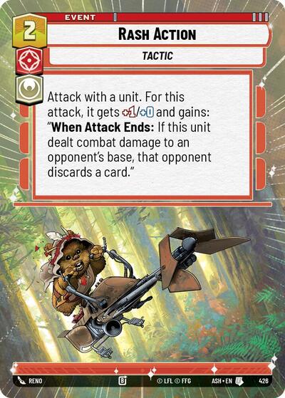 Rash Action (Hyperspace) - Ashes of the Empire Star Wars spoiler