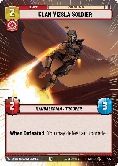 Clan Vizsla Soldier (Hyperspace) - Ashes of the Empire Star Wars spoiler