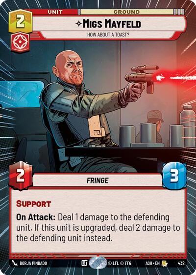 Migs Mayfeld - How About a Toast? (Hyperspace) - Ashes of the Empire Star Wars spoiler
