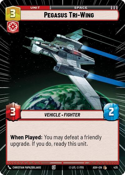 Pegasus Tri-Wing (Hyperspace) - Ashes of the Empire Star Wars spoiler
