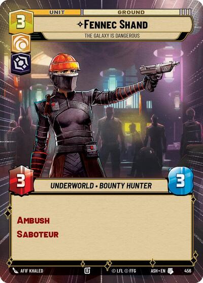 Fennec Shand - The Galaxy Is Dangerous (Hyperspace) - Ashes of the Empire Star Wars spoiler