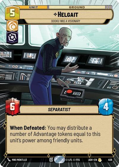 Helgait - Dooku Was a Visionary (Hyperspace) - Ashes of the Empire Star Wars spoiler