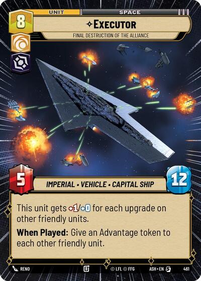 Executor - Final Destruction of the Alliance (Hyperspace) - Ashes of the Empire Star Wars spoiler