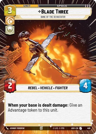 Blade Three - Bane of the Devastator (Hyperspace) - Ashes of the Empire Star Wars spoiler
