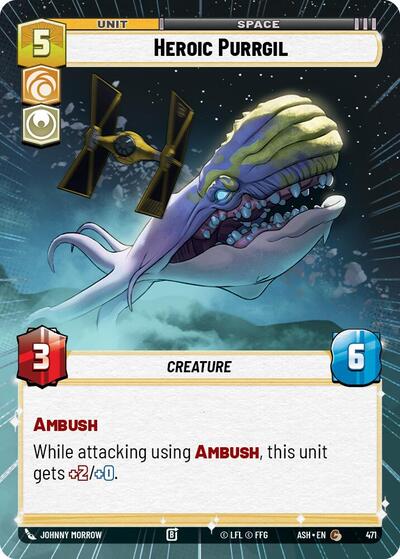 Heroic Purrgil (Hyperspace) - Ashes of the Empire Star Wars spoiler