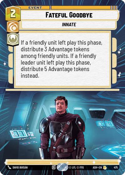 Fateful Goodbye (Hyperspace) - Ashes of the Empire Star Wars spoiler