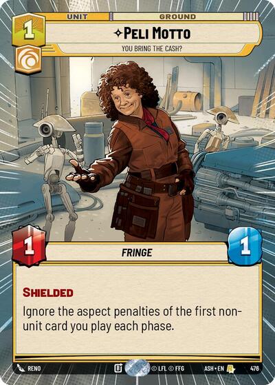 Peli Motto - You Bring the Cash? (Hyperspace) - Ashes of the Empire Star Wars spoiler