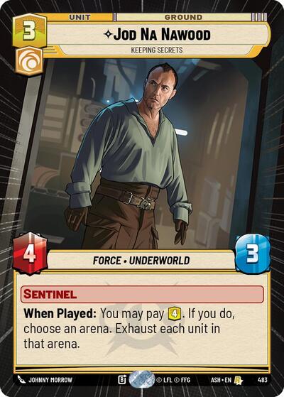 Jod Na Nawood - Keeping Secrets (Hyperspace) - Ashes of the Empire Star Wars spoiler