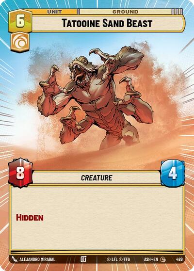 Tatooine Sand Beast (Hyperspace) - Ashes of the Empire Star Wars spoiler