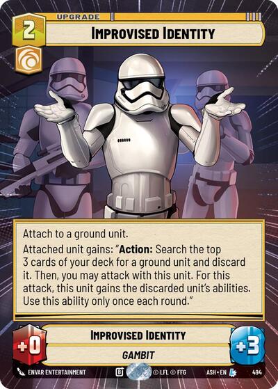 Improvised Identity (Hyperspace) - Ashes of the Empire Star Wars spoiler