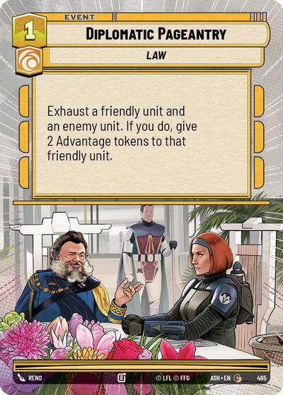 Diplomatic Pageantry (Hyperspace) - Ashes of the Empire Star Wars spoiler