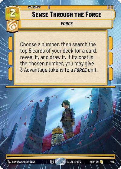 Sense Through the Force (Hyperspace) - Ashes of the Empire Star Wars spoiler