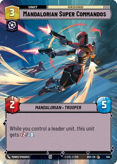 Mandalorian Super Commandos (Hyperspace) - Ashes of the Empire Star Wars spoiler