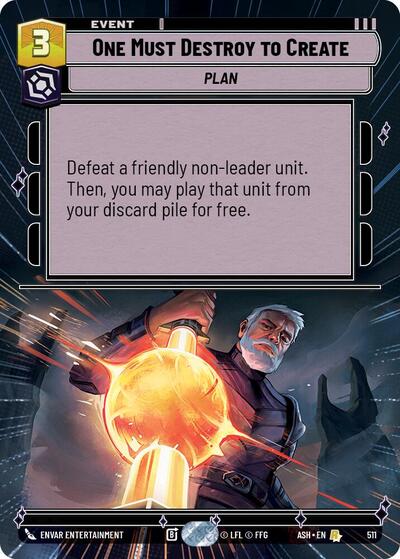One Must Destroy to Create (Hyperspace) - Ashes of the Empire Star Wars spoiler