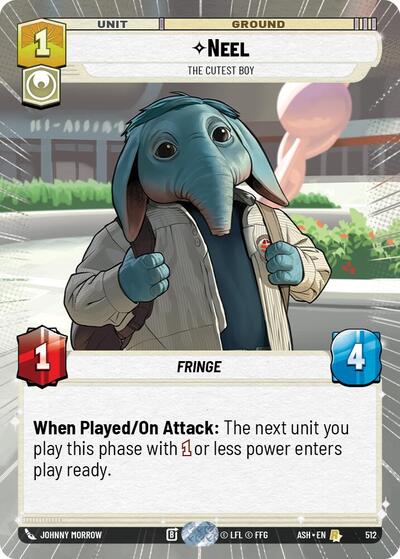 Neel - The Cutest Boy (Hyperspace) - Ashes of the Empire Star Wars spoiler