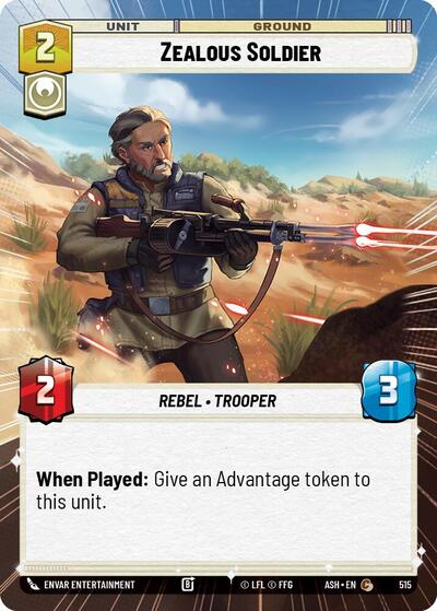 Zealous Soldier (Hyperspace) - Ashes of the Empire Star Wars spoiler