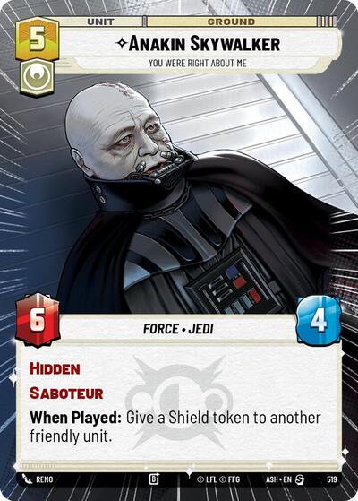 Anakin Skywalker - You Were Right About Me (Hyperspace) - Ashes of the Empire Star Wars spoiler