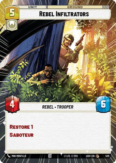 Rebel Infiltrators (Hyperspace) - Ashes of the Empire Star Wars spoiler