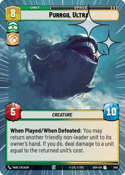 Purrgil Ultra (Hyperspace Foil) - Ashes of the Empire Star Wars spoiler