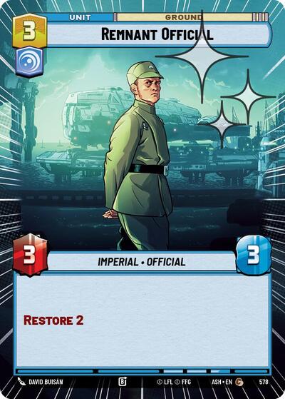 Remnant Official (Hyperspace Foil) - Ashes of the Empire Star Wars spoiler