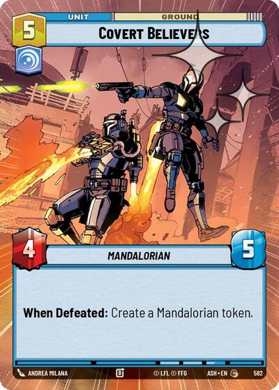Covert Believers (Hyperspace Foil) - Ashes of the Empire Star Wars spoiler