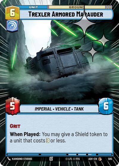 Trexler Armored Marauder (Hyperspace Foil) - Ashes of the Empire Star Wars spoiler