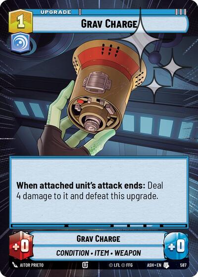 Grav Charge (Hyperspace Foil) - Ashes of the Empire Star Wars spoiler
