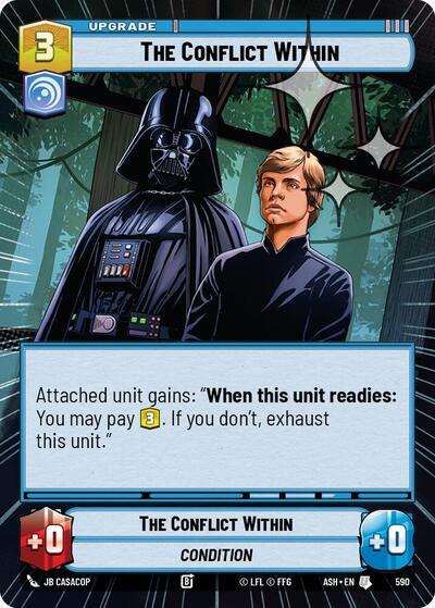 The Conflict Within (Hyperspace Foil) - Ashes of the Empire Star Wars spoiler