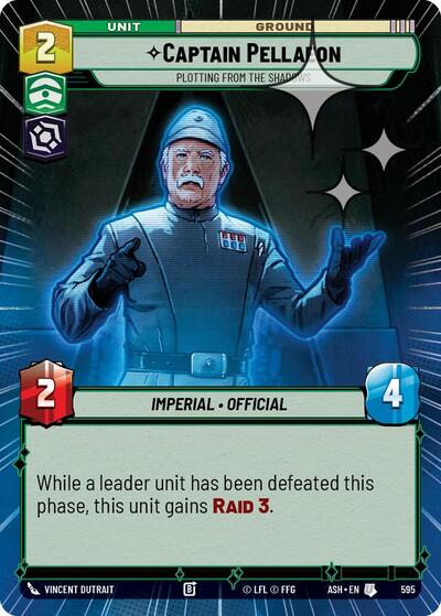 Captain Pellaeon - Plotting from the Shadows (Hyperspace Foil) - Ashes of the Empire Star Wars spoiler