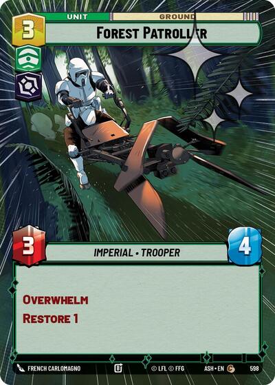 Forest Patroller (Hyperspace Foil) - Ashes of the Empire Star Wars spoiler