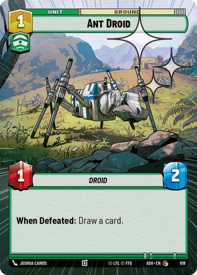 Ant Droid (Hyperspace Foil) - Ashes of the Empire Star Wars spoiler
