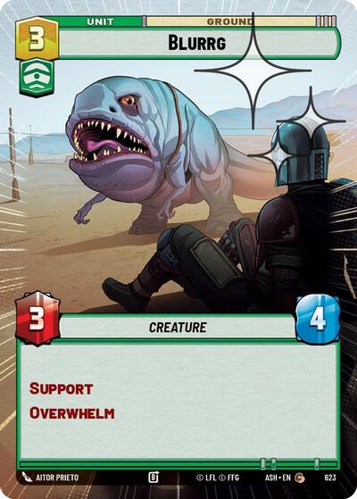 Blurrg (Hyperspace Foil) - Ashes of the Empire Star Wars spoiler