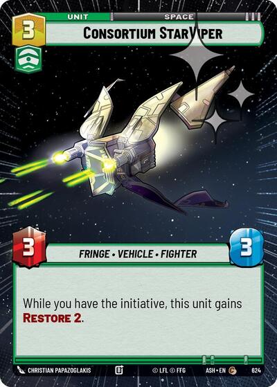 Consortium StarViper (Hyperspace Foil) - Ashes of the Empire Star Wars spoiler