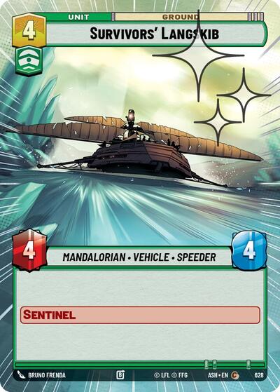 Survivors' Langskib (Hyperspace Foil) - Ashes of the Empire Star Wars spoiler