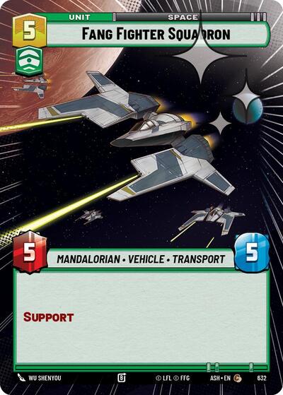 Fang Fighter Squadron (Hyperspace Foil) - Ashes of the Empire Star Wars spoiler