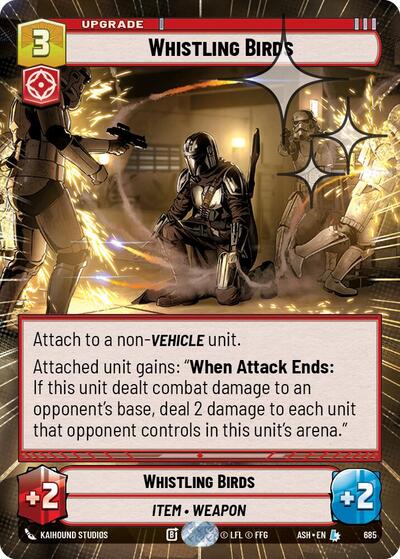 Whistling Birds (Hyperspace Foil) - Ashes of the Empire Star Wars spoiler