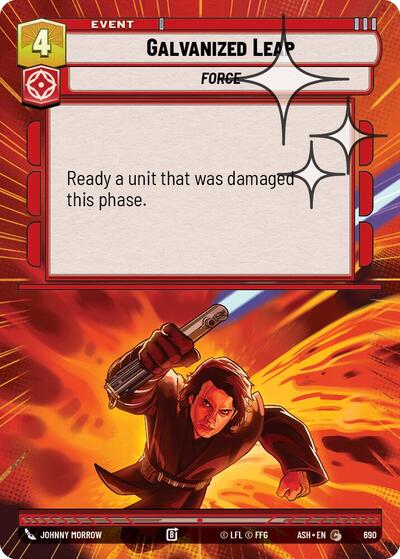 Galvanized Leap (Hyperspace Foil) - Ashes of the Empire Star Wars spoiler