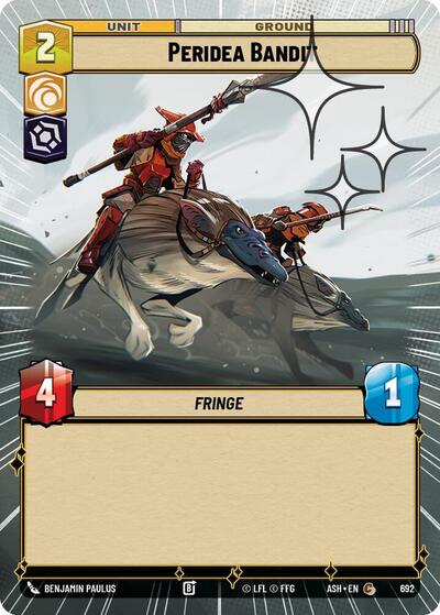 Peridea Bandit (Hyperspace Foil) - Ashes of the Empire Star Wars spoiler