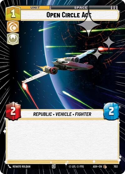 Open Circle Ace (Hyperspace Foil) - Ashes of the Empire Star Wars spoiler