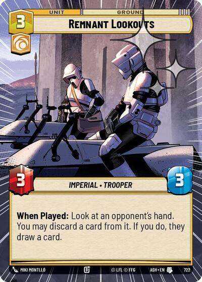 Remnant Lookouts (Hyperspace Foil) - Ashes of the Empire Star Wars spoiler