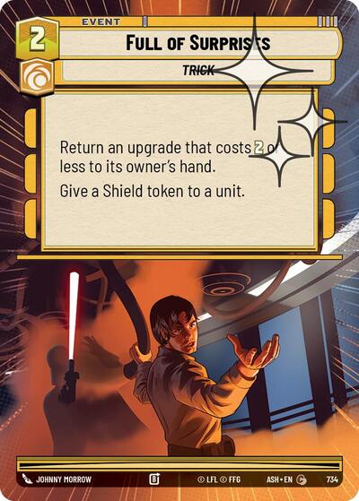 Full of Surprises (Hyperspace Foil) - Ashes of the Empire Star Wars spoiler