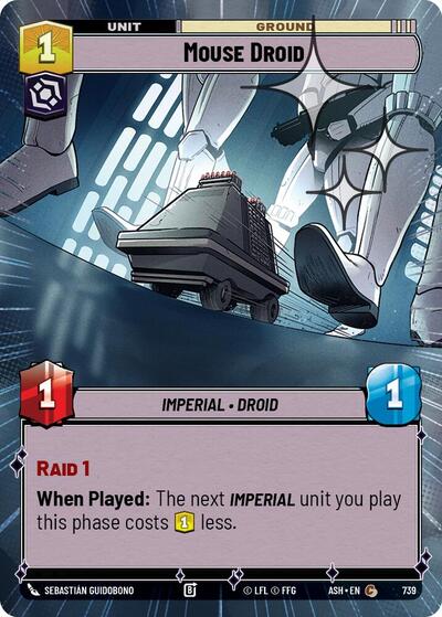 Mouse Droid (Hyperspace Foil) - Ashes of the Empire Star Wars spoiler