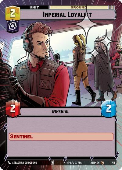 Imperial Loyalist (Hyperspace Foil) - Ashes of the Empire Star Wars spoiler