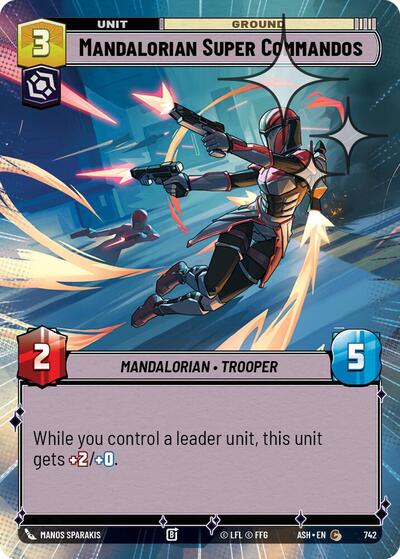 Mandalorian Super Commandos (Hyperspace Foil) - Ashes of the Empire Star Wars spoiler