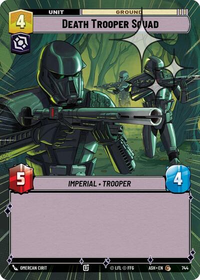 Death Trooper Squad (Hyperspace Foil) - Ashes of the Empire Star Wars spoiler