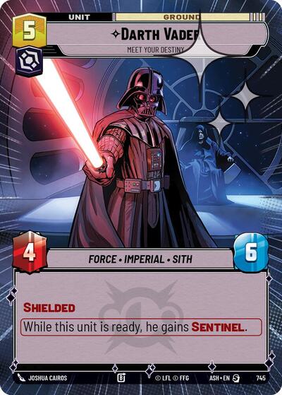 Darth Vader - Meet Your Destiny (Hyperspace Foil) - Ashes of the Empire Star Wars spoiler
